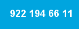 922 194 66 11